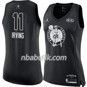 NBA Kvinder Trøje Boston Celtics Kyrie Irving 11 2018 All Star Jordan Brand Sort Swingman